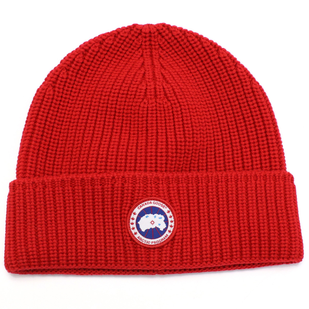 CANADA GOOSE(カナダグース)のCANADA GOOSE カナダグース ARCTIC DISC RIB TOQUE 5026M ニットキャップ RED レッド系 ユニセックス レディースの帽子(ニット帽/ビーニー)の商品写真