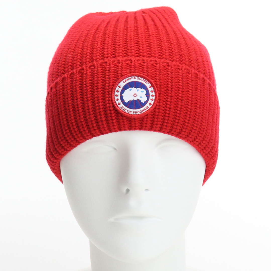 CANADA GOOSE(カナダグース)のCANADA GOOSE カナダグース ARCTIC DISC RIB TOQUE 5026M ニットキャップ RED レッド系 ユニセックス レディースの帽子(ニット帽/ビーニー)の商品写真