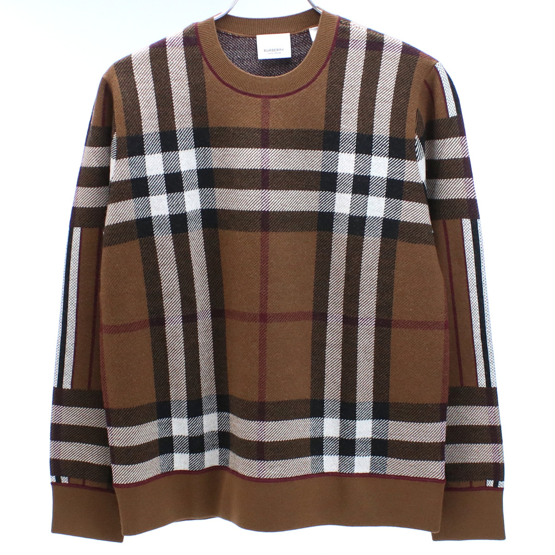 BURBERRY(バーバリー)のBURBERRY バーバリー 8058524 ニット DARK BIRCH BROWN　ブラウン系 マルチカラー レディース レディースのトップス(ニット/セーター)の商品写真