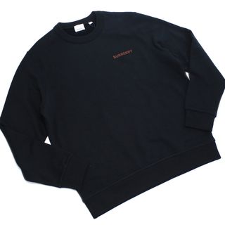 バーバリー(BURBERRY)のBURBERRY バーバリー 8057545 スウェット BLACK ブラック メンズ(スウェット)