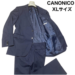 極美品 スーツカンパニー　2P スーツ セットアップ カノニコ ストライプ 2B