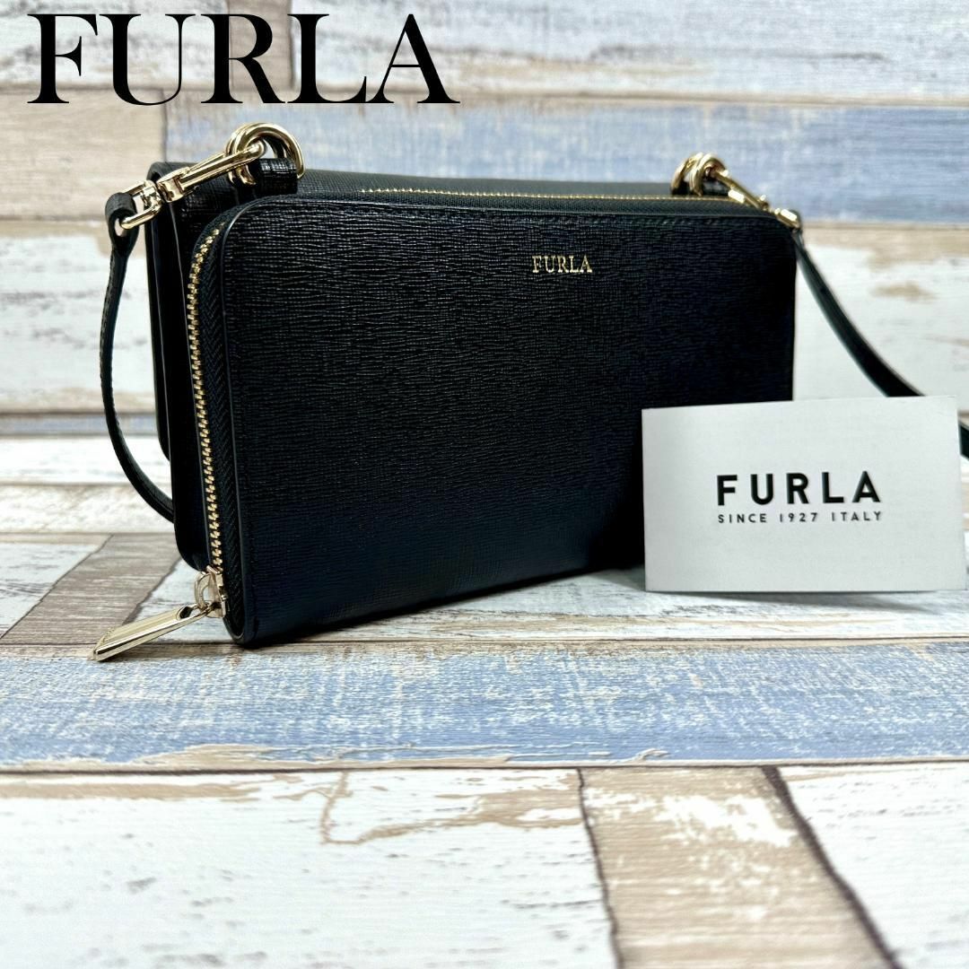 FURLA フルラ ショルダーウォレット ショルダーバッグ 長財布 - www ...