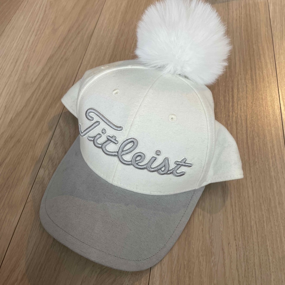 Titleist(タイトリスト)のタイトリスト🤍ゴルフキャップ(ポンポン付き) レディースの帽子(キャップ)の商品写真