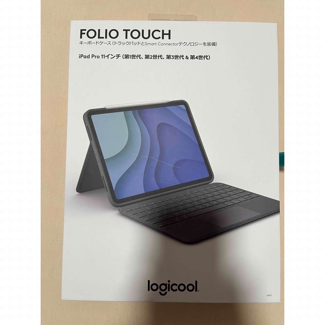 Logicool(ロジクール)のFOLIO TOUCH 11インチ キーボードケース スマホ/家電/カメラのスマホアクセサリー(iPadケース)の商品写真