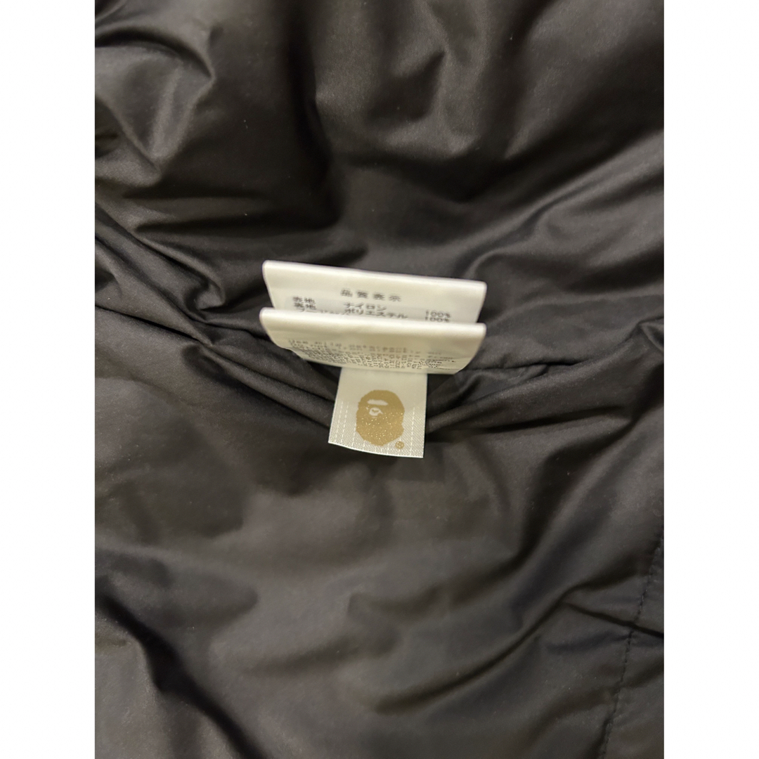 A BATHING APE(アベイシングエイプ)のBAPE ファー付きフーディーダウンジャケット メンズのジャケット/アウター(ダウンジャケット)の商品写真