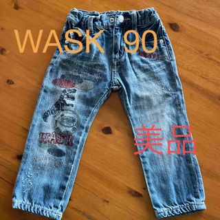 ワスク(WASK)のキッズパンツ　キッズデニム　90(パンツ/スパッツ)