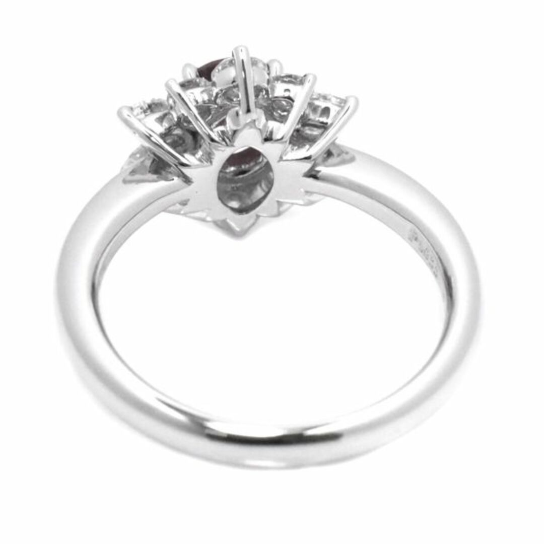 リング 10.5号 ルビー 0.72ct ダイヤ 0.449ct Pt プラチナ 指輪 VLP 90205613