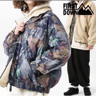 ファーストダウン(FIRST DOWN)のファーストダウン　ボア　リバーシブル　アウター(ブルゾン)