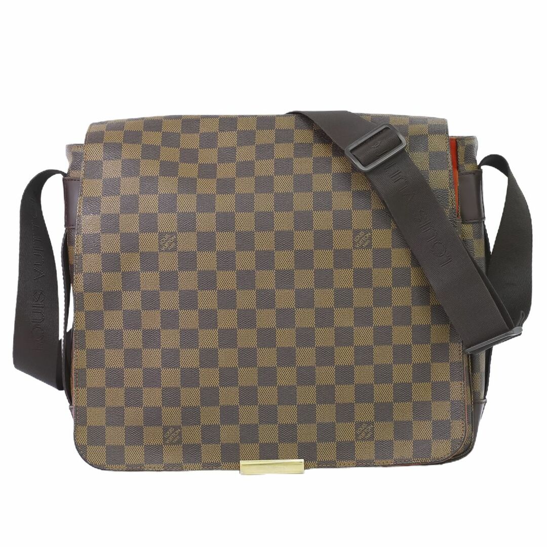 LOUIS VUITTON(ルイヴィトン)の本物 ルイヴィトン LOUIS VUITTON LV バスティーユ ダミエ エベヌ ショルダーバッグ メッセンジャーバッグ ブラウン N45258 Bastille ビトン バッグ 中古 メンズのバッグ(メッセンジャーバッグ)の商品写真