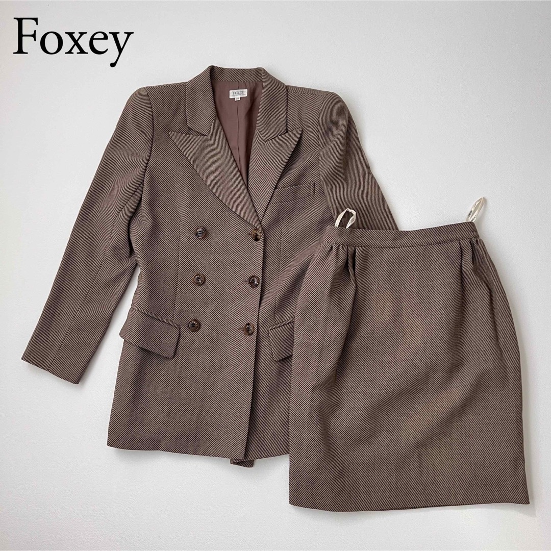 FOXEY BOUTIQUE - 美品 Foxey フォクシー セットアップ スカートスーツ