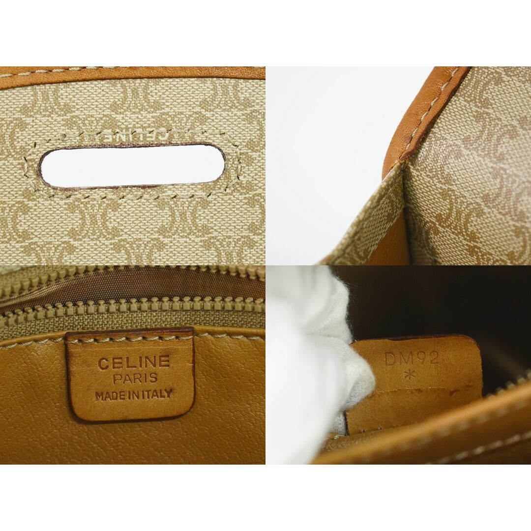 極美品✨セリーヌ ハンドバッグ ドラム型 レザー PVC マカダム 極美品✨セリーヌ ハンドバッグ ドラム型 レザー PVC マカダム