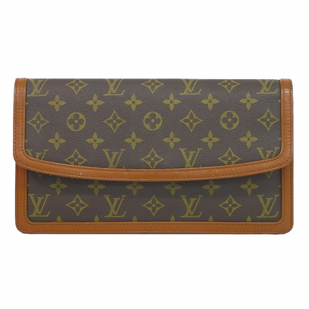 LOUIS VUITTON(ルイヴィトン)の本物 ルイヴィトン LOUIS VUITTON LV ポシェットダム GM モノグラム クラッチバッグ セカンドバッグ ブラウン M51810 Pochette Dame ビトン バッグ 中古	 レディースのバッグ(クラッチバッグ)の商品写真