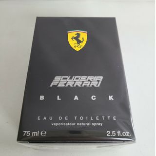 フェラーリ(Ferrari)の新品未開封Ferrari　フェラーリブラック　オードトワレ75ml(香水(男性用))