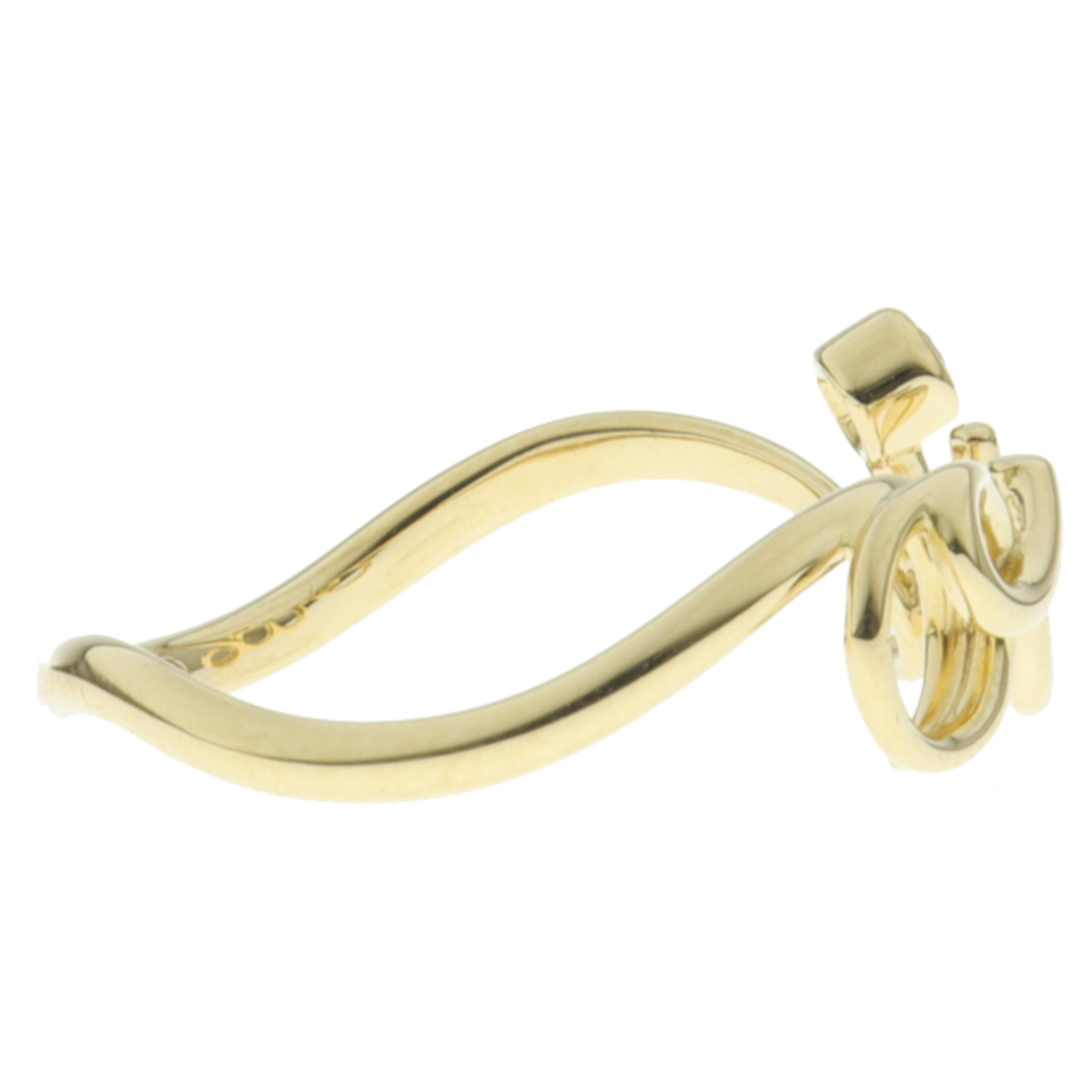 Dior(ディオール)の（新品仕上げ済）クリスチャン ディオール Christian Dior Oui ダイヤ リング 指輪 K18 YG × ダイヤ JOUI95001 ＃53 保証書 8912 レディースのアクセサリー(リング(指輪))の商品写真