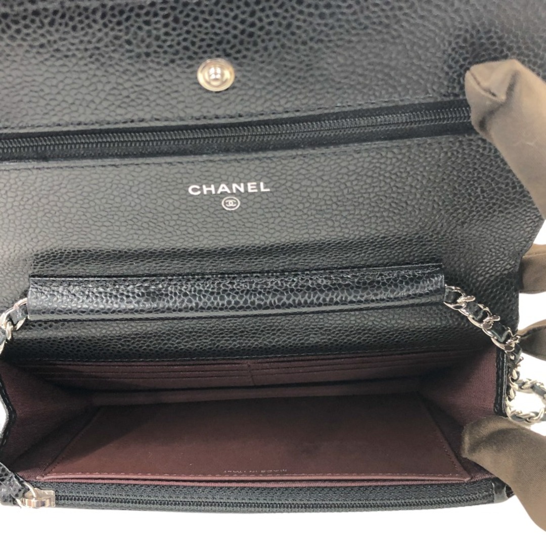 CHANEL - シャネル CHANEL チェーンウォレット A33814 25番台 ブラック ...