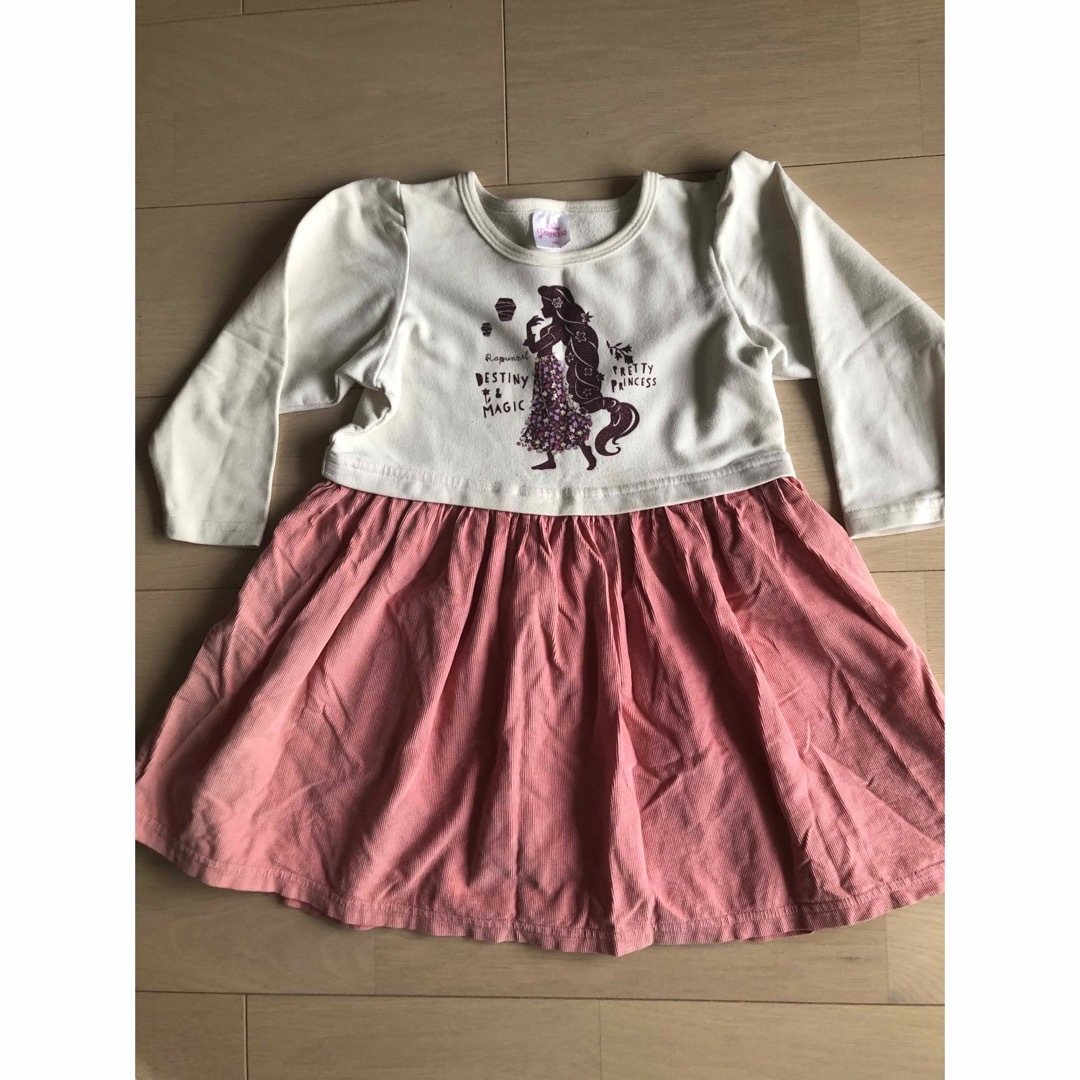 Disney(ディズニー)の女の子　100センチ　ワンピース キッズ/ベビー/マタニティのキッズ服女の子用(90cm~)(ワンピース)の商品写真