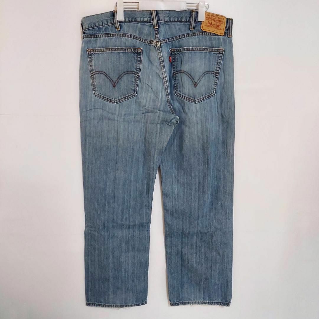 W38 Levi's リーバイス559 ブルーデニム バギー パンツ ワイド 青