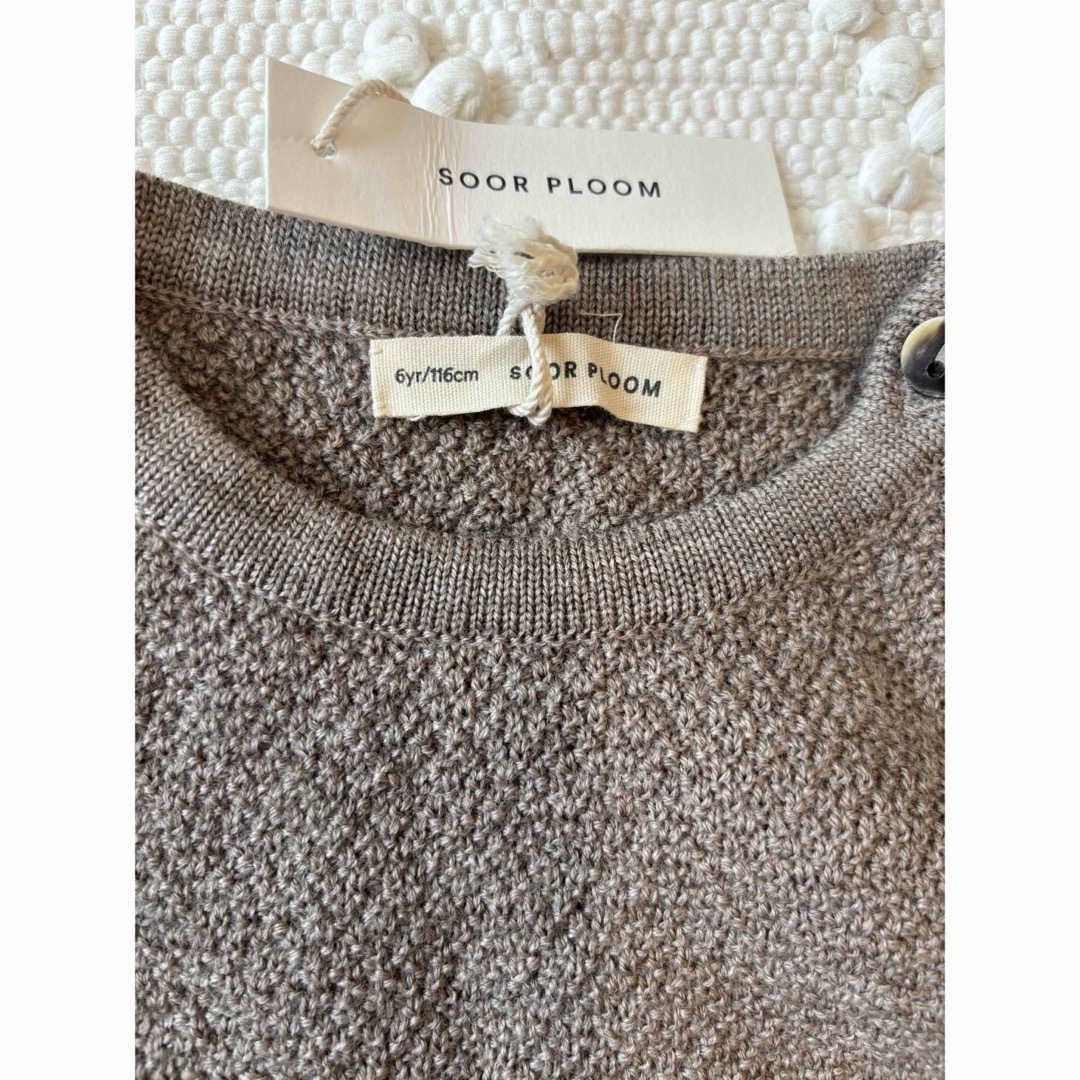 SOOR PLOOM - 新品 soor ploom agnes sweater 6Y flaxの通販 by rico's