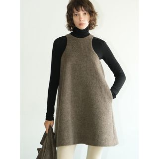 クラネ(CLANE)の新品未使用 CLANE WOOL SHAGGY MINI ONEPIECE(ミニワンピース)