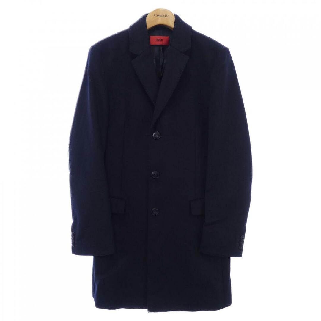 希少 PRADA プラダ 上質 チェスターコート ブラック 46 希少 PRADA プラダ 上質 チェスターコート ブラック 46