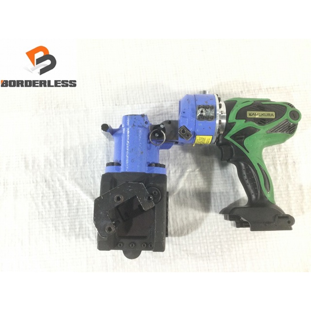 ☆美品☆ KAMEKURA 亀倉精機 36V チャンネルレールカッター M ☆美品☆ KAMEKURA 亀倉精機 36V チャンネルレールカッター M