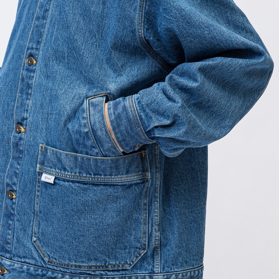 W)taps(ダブルタップス)のWTAPS 23AW DADDY JACKET COTTON DENIM XL メンズのジャケット/アウター(Gジャン/デニムジャケット)の商品写真