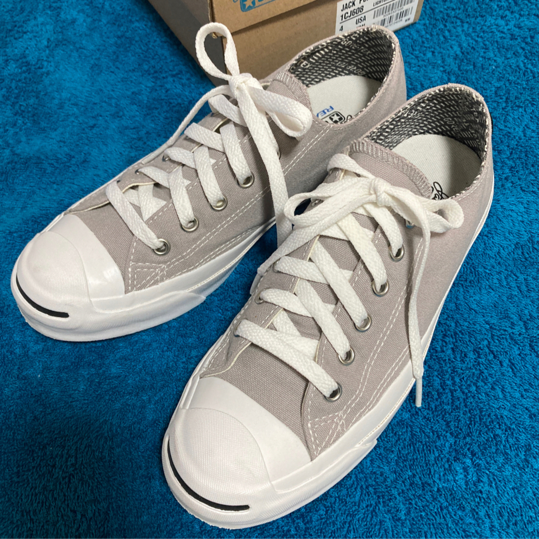 CONVERSE(コンバース)の【GORE-TEX】コンバース ジャックパーセル ゴアテックス 23cm グレー レディースの靴/シューズ(スニーカー)の商品写真