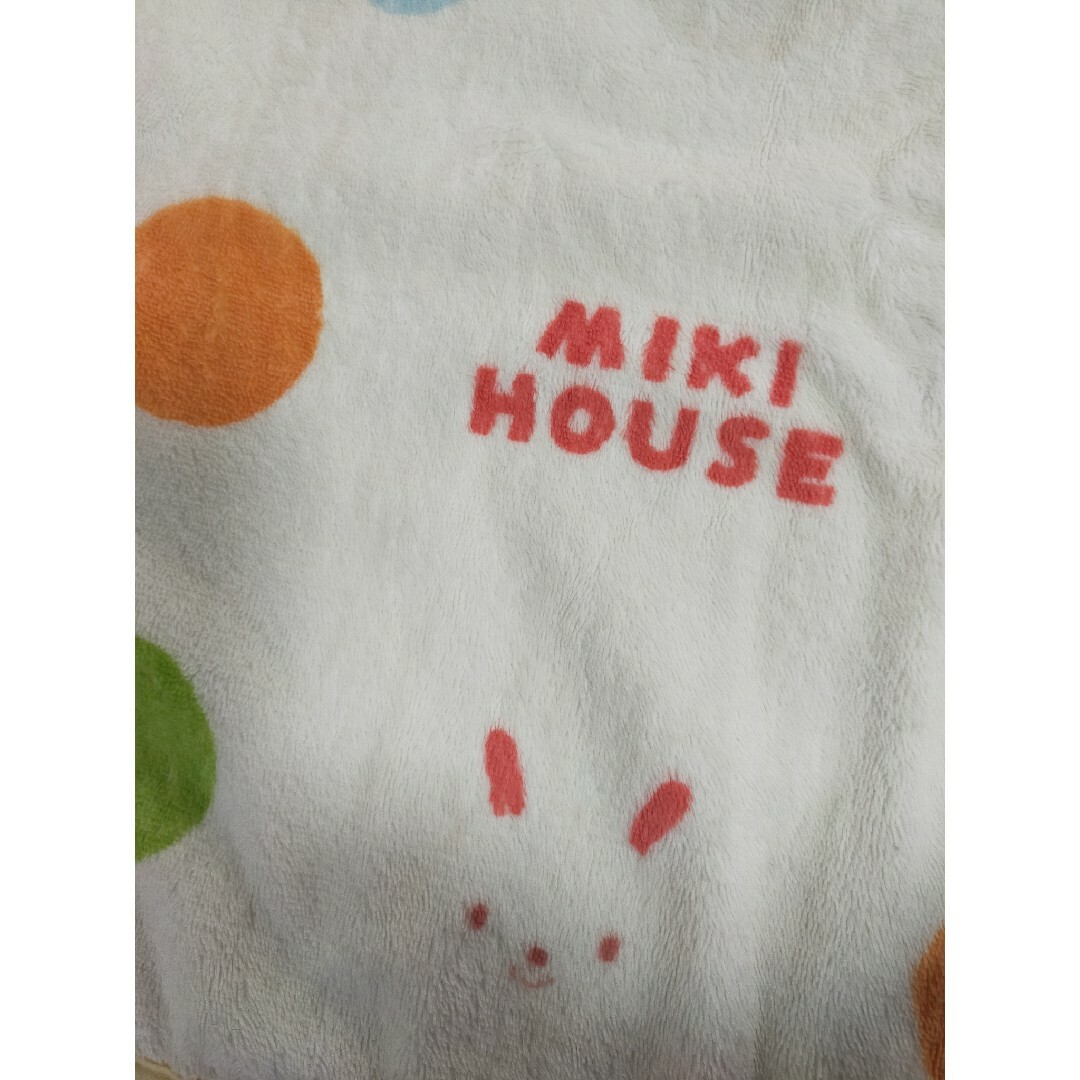 mikihouse(ミキハウス)のミキハウス　MIKIHOUSE　タオルケット キッズ/ベビー/マタニティの寝具/家具(タオルケット)の商品写真