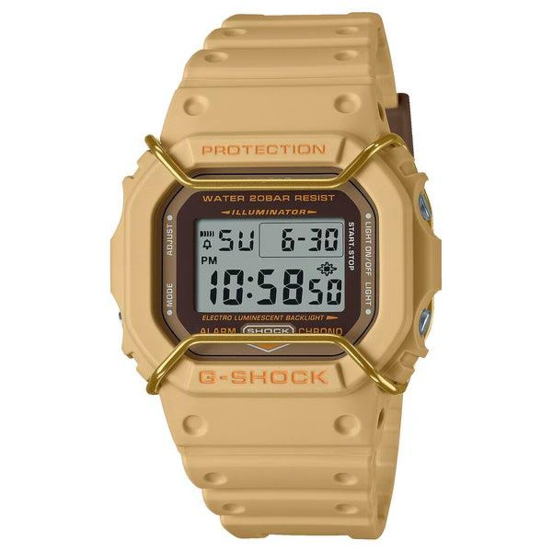 【並行輸入品】CASIO G-SHOCK カシオ GショックDW-5600PT-5 腕時計 時計 ブランド メンズ キッズ 子供 男の子 デジタル 日付 カレンダー 防水 ベージュ ブラウン 茶 送料無料