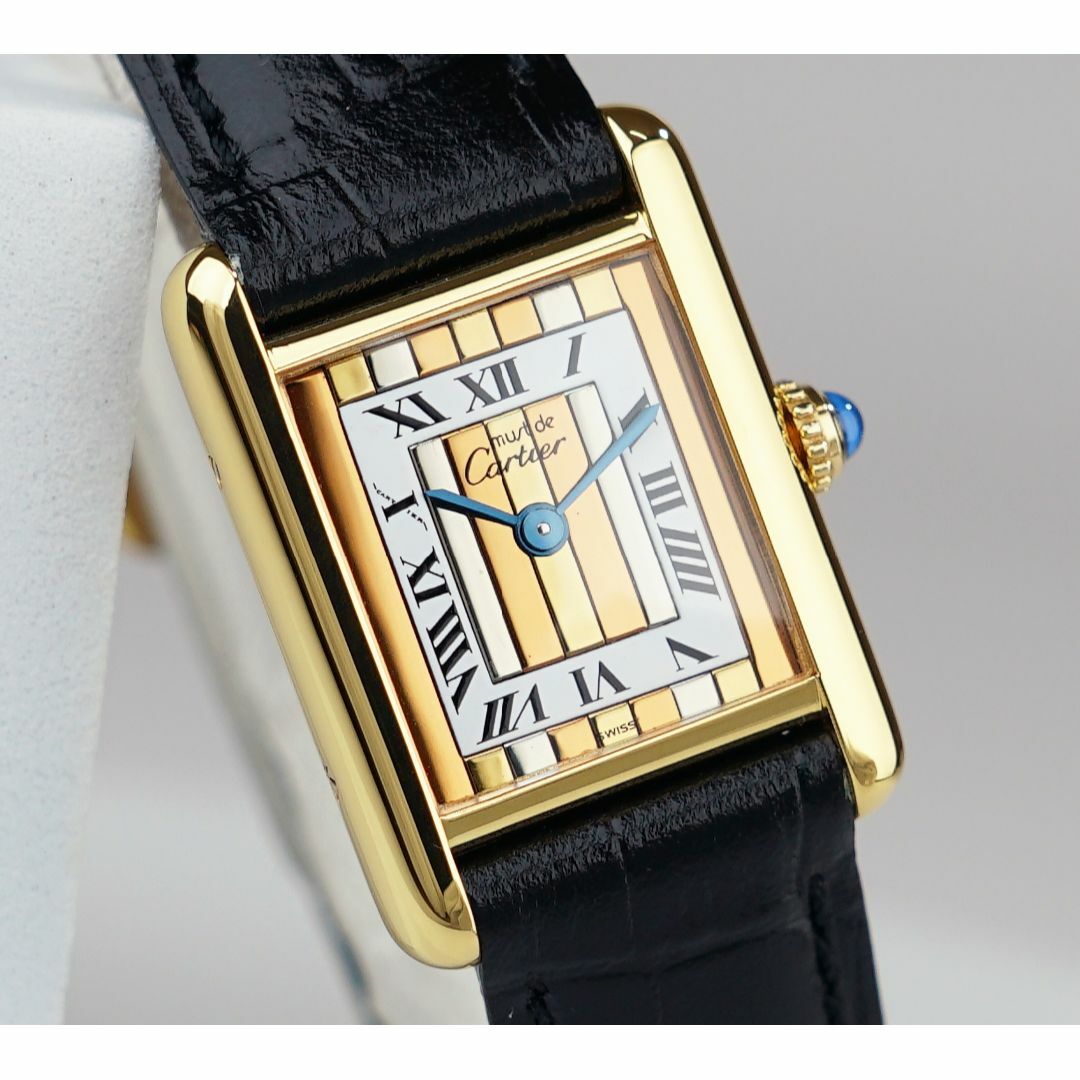Cartier - 専用 美品 カルティエ マスト タンク スリーカラーゴールド ストライプ SM