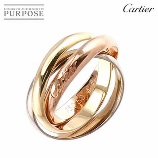 Cartier - カルティエ Cartier トリニティ #53 リング MM K18 YG WG PG