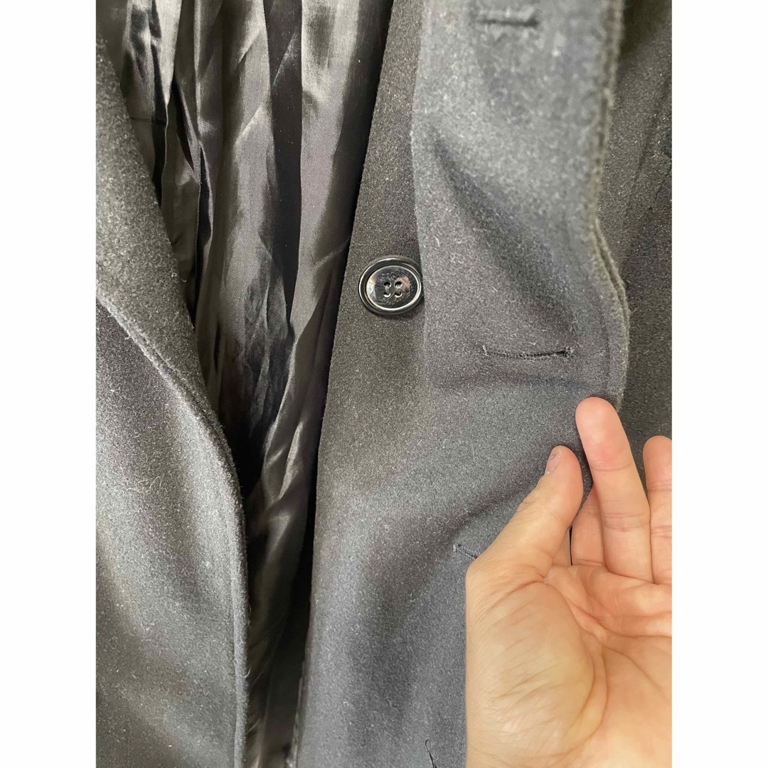 メンズPコート　ビジネス　カジュアル　XL メンズのジャケット/アウター(ピーコート)の商品写真