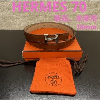 エルメス(Hermes)のHERMES エルメス　ミニコンスタンスリバーシブルベルト70 新品、未使用(ベルト)