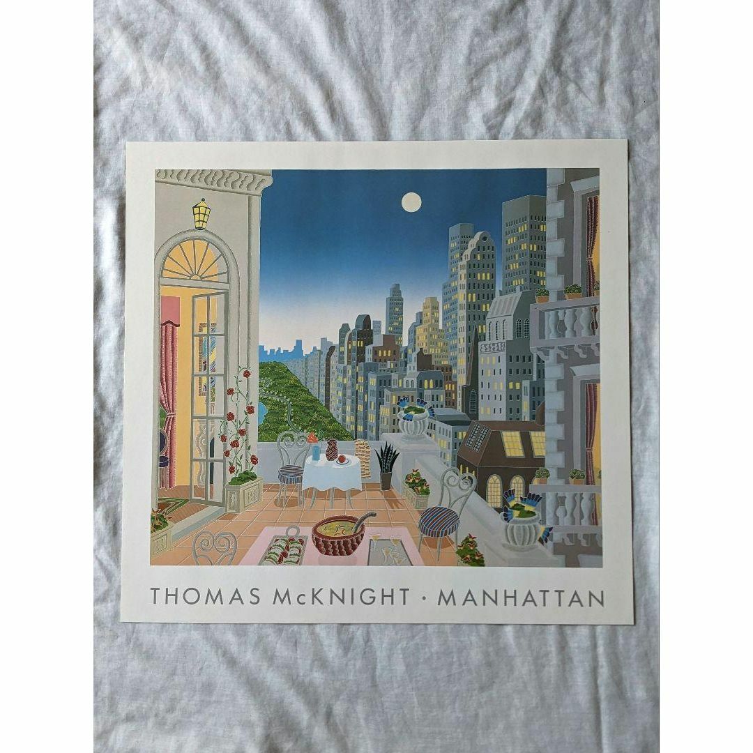 トーマス・マックナイト MANHATTAN ポスター絵画 版画