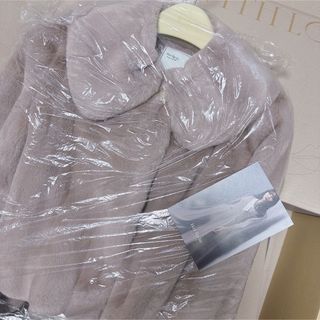 ハーリップトゥ(Her lip to)の【新品】herliptoファーコートWinter LoveFauxFurCoat(毛皮/ファーコート)