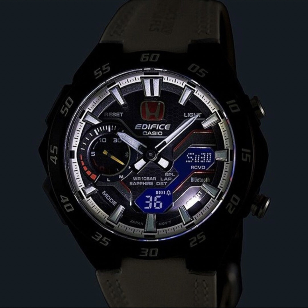 CASIO(カシオ)の【新品】EDIFICE ECB-2200HTR-1AJR Honda TYPE メンズの時計(腕時計(アナログ))の商品写真