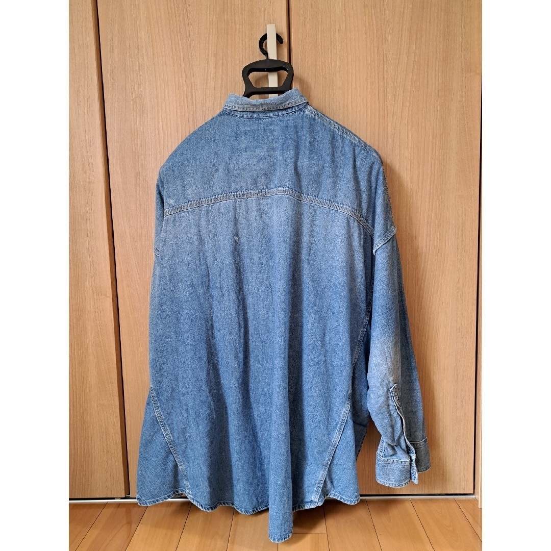 【R13/アールサーティーン】OVERSIZE DENIM SHIRT