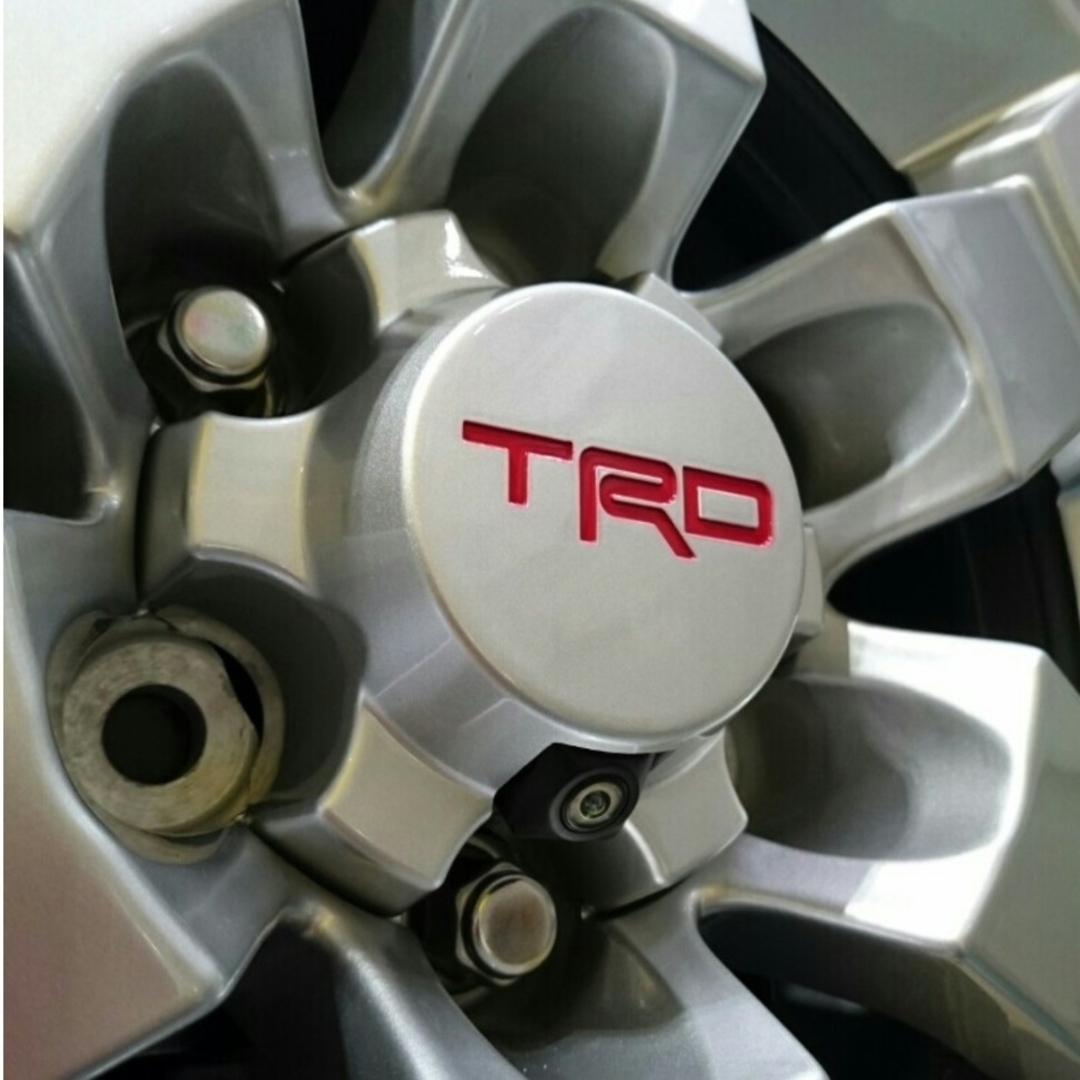 トヨタ(トヨタ)のTRD 16インチ アルミホイール　カメラ穴加工済み 自動車/バイクの自動車(ホイール)の商品写真