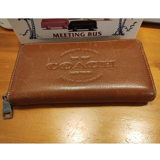 コーチ(COACH)の限界値下げ！COACH(コーチ) 長財布　レザーライトブラウン(財布)