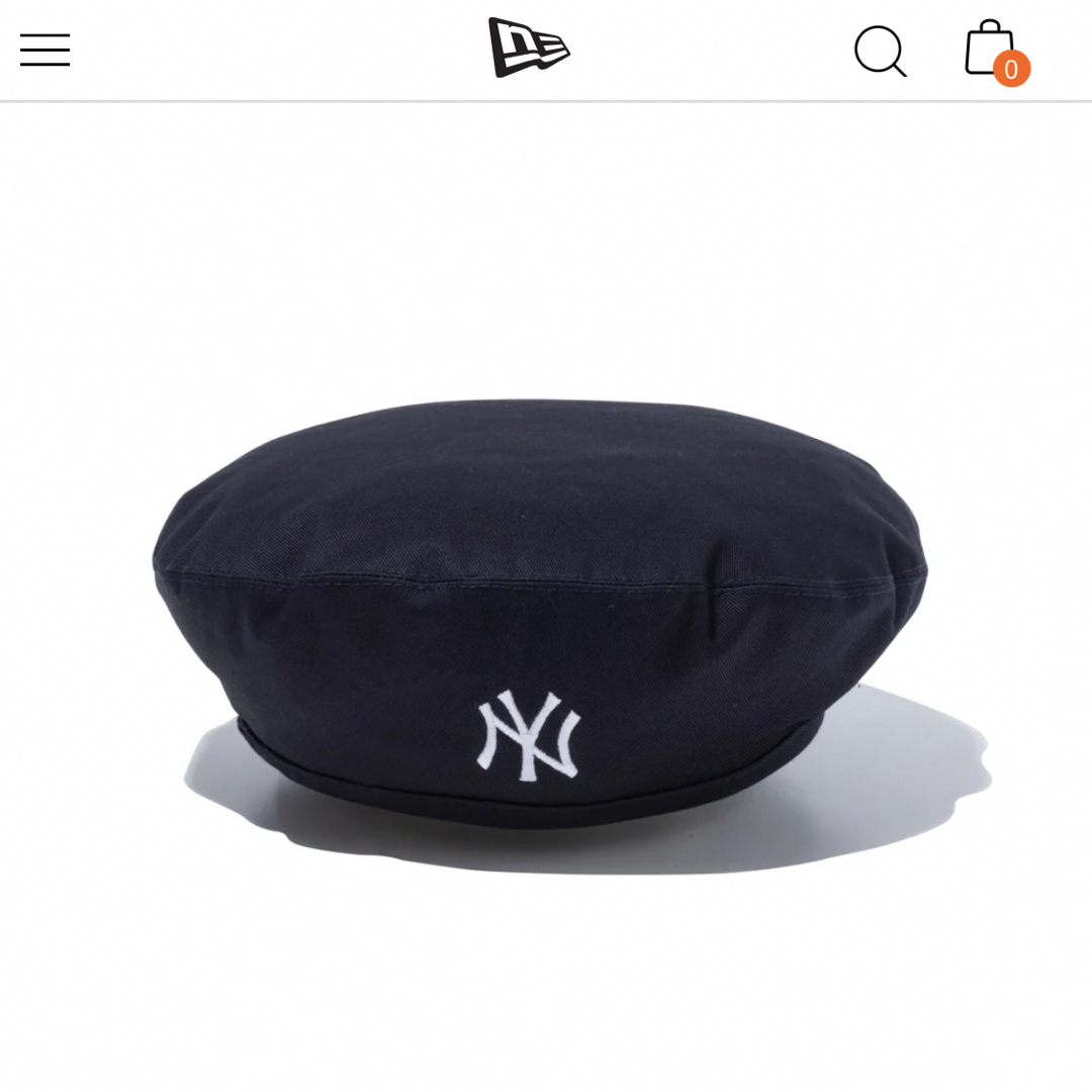 NEW ERA(ニューエラー)のニューエラ　ベレー帽　ニューヨークヤンキース レディースの帽子(キャップ)の商品写真