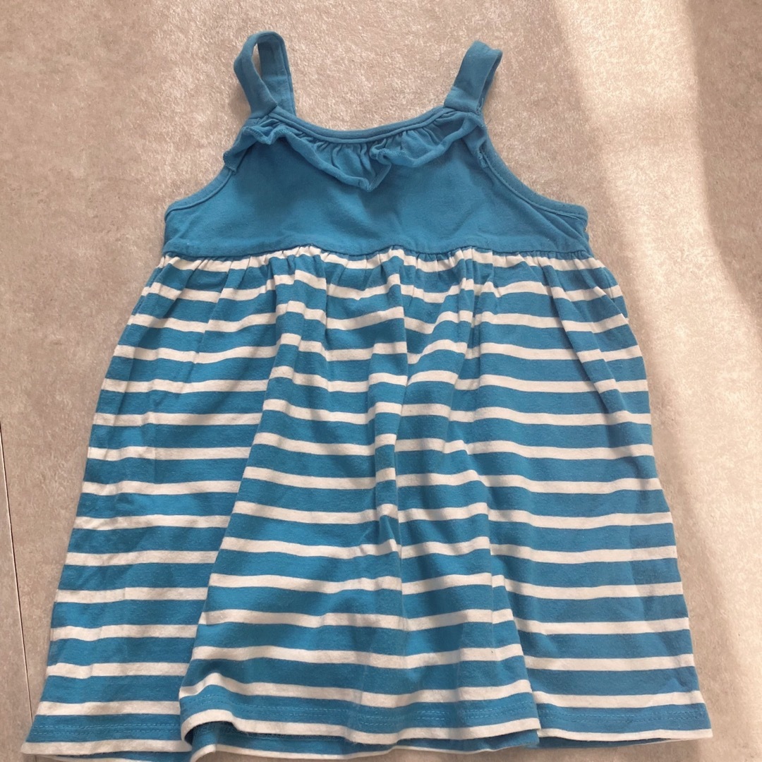 babyGAP(ベビーギャップ)のbaby GAP 80キャミワンピとブルマ キッズ/ベビー/マタニティのベビー服(~85cm)(ワンピース)の商品写真