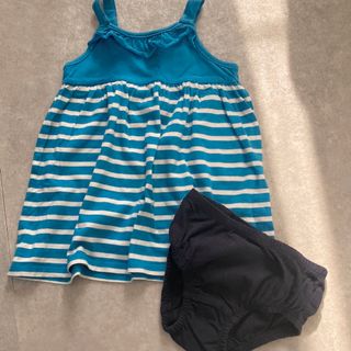 ベビーギャップ(babyGAP)のbaby GAP 80キャミワンピとブルマ(ワンピース)