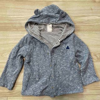 ベビーギャップ(babyGAP)の【12〜18months 】baby GAP くまみみパーカー(カーディガン/ボレロ)