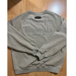 FEAR OF GOD - フォグ ESSENTIALS Crewneck Sand ロゴクルーネック ...