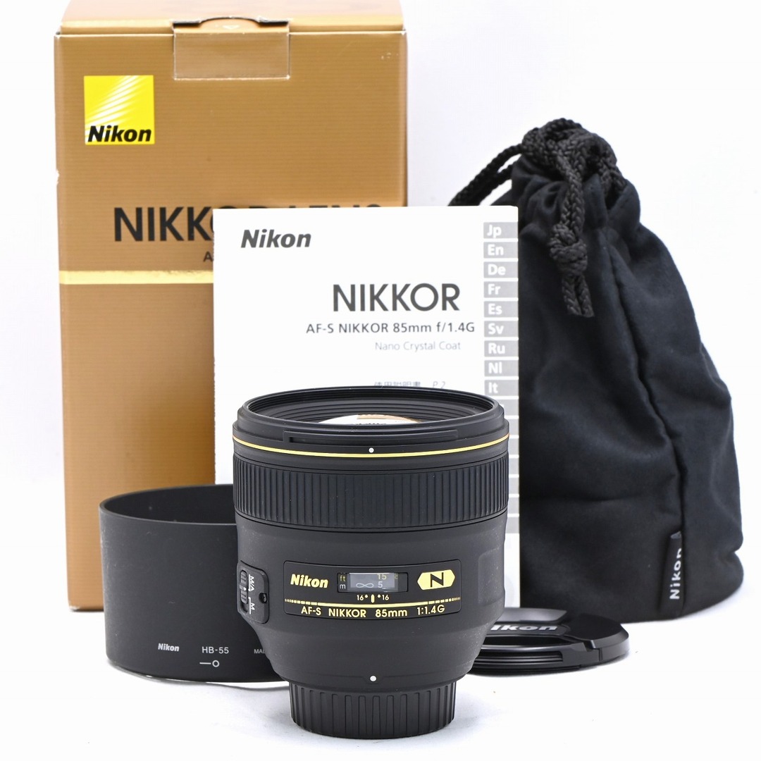Nikon(ニコン)のNikon AF-S NIKKOR 85mm f/1.4G スマホ/家電/カメラのカメラ(レンズ(単焦点))の商品写真