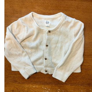 ベビーギャップ(babyGAP)のベビーギャップ　カーディガン　12-18M(カーディガン/ボレロ)