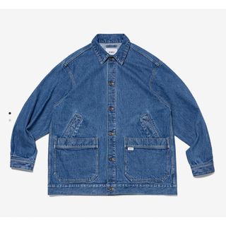 human made DENIM WORK SHIRT HM24SH004