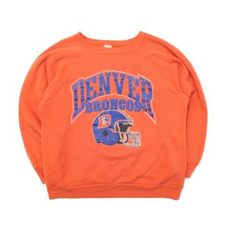 チャンピオン(Champion)の80s ビンテージ チャンピオン デンバーブロンコス NFL スウェット 古着(スウェット)