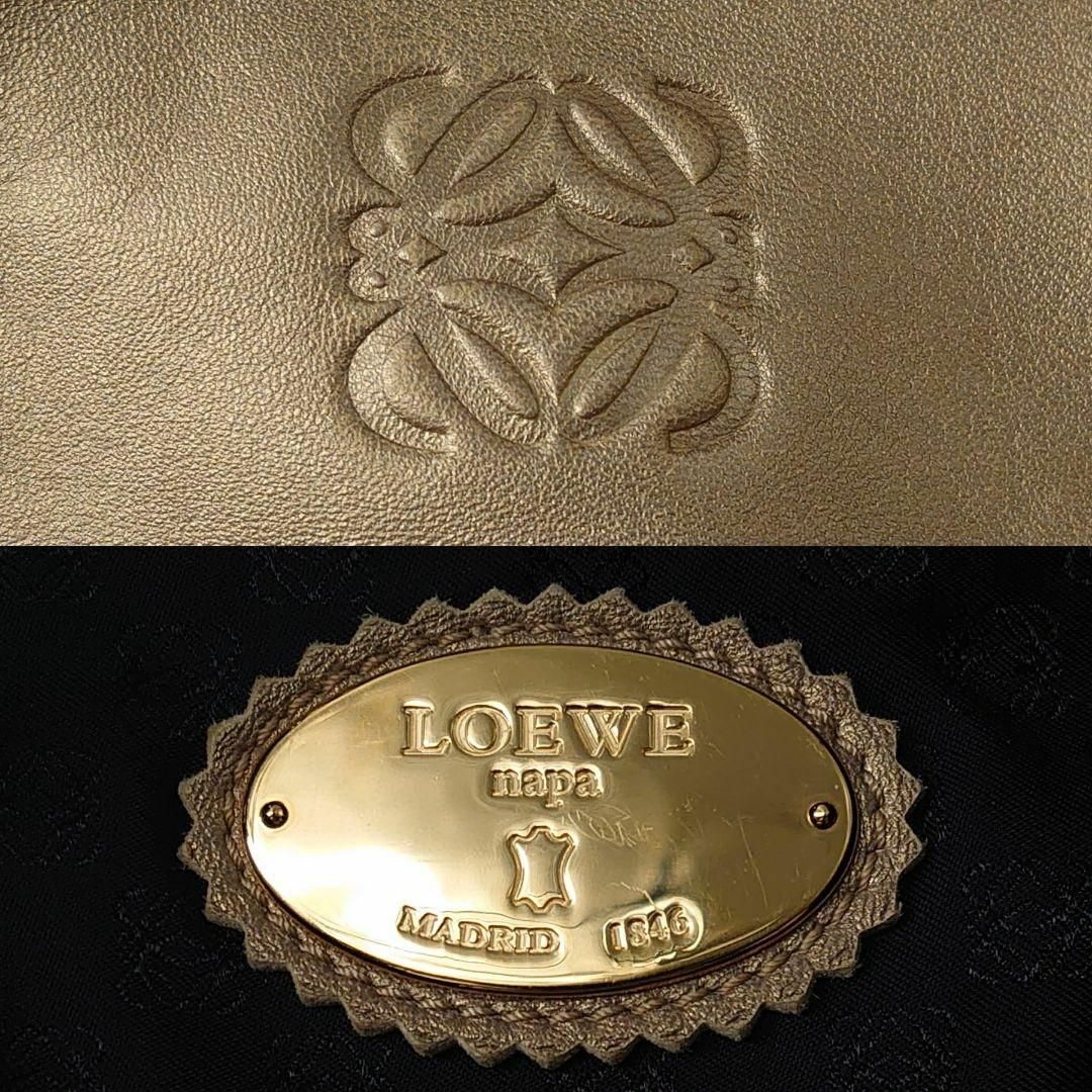 LOEWE - ロエベ ヴィエント ホーボー トートバッグ ナッパレザー