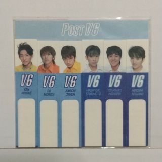 ブイシックス(V6)の【初期】V6 付箋(アイドルグッズ)